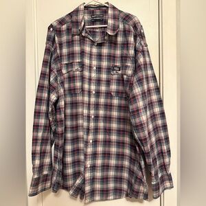 Ecko Unlimited‎ Red and Blue Plaid Shirt